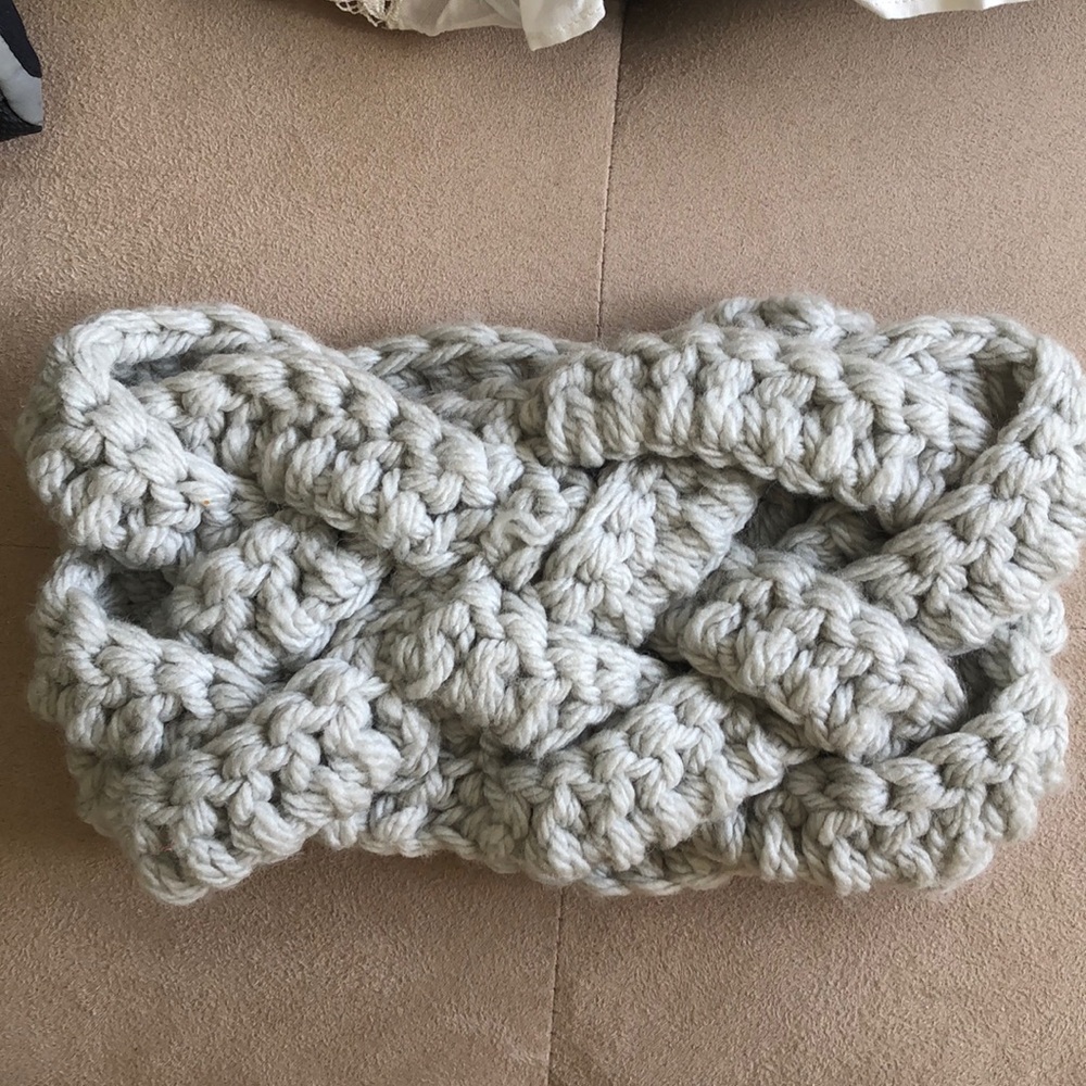Wool scarf or headband